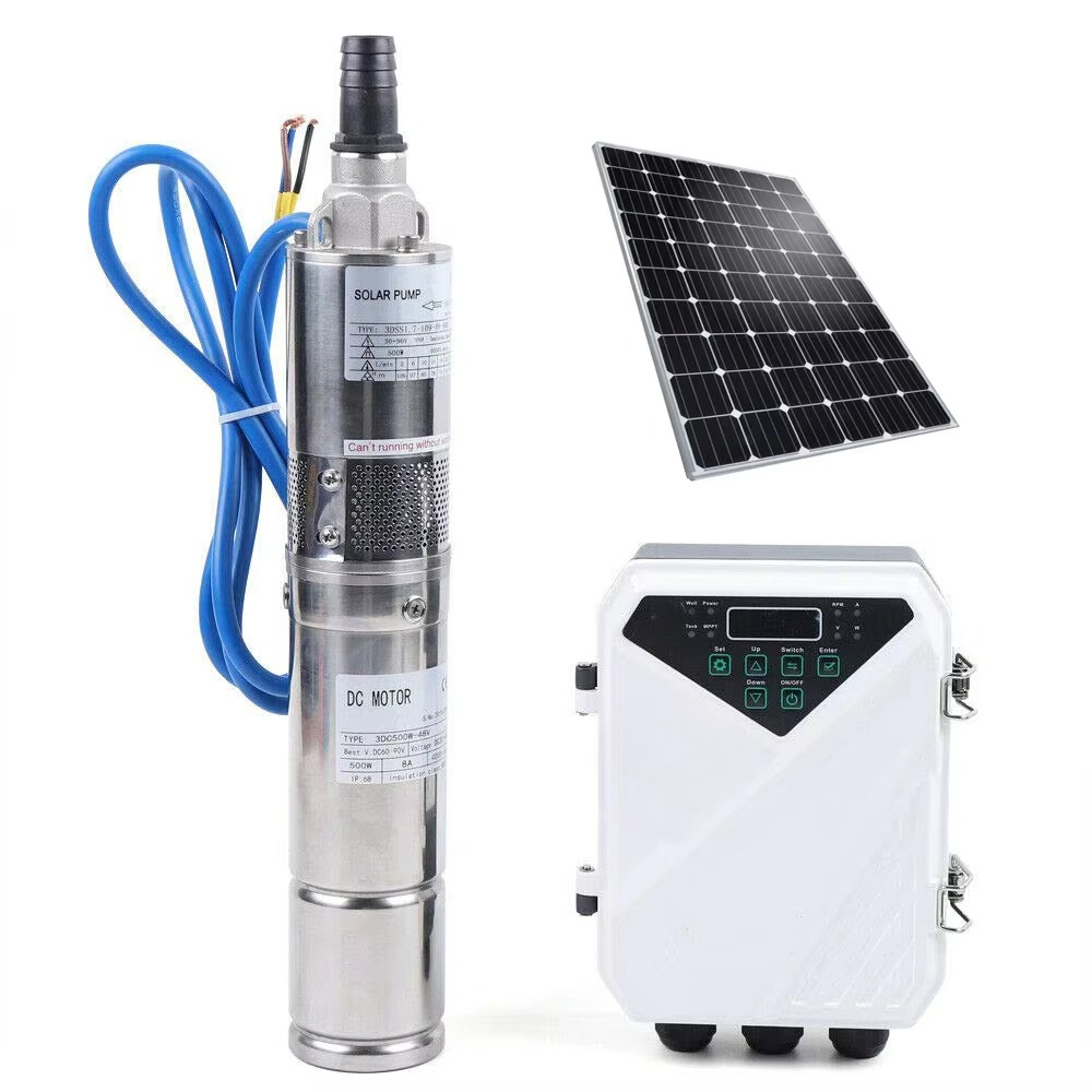 Solar Water Pump - DC Yüksek Basınçlı 48V 120m Derin