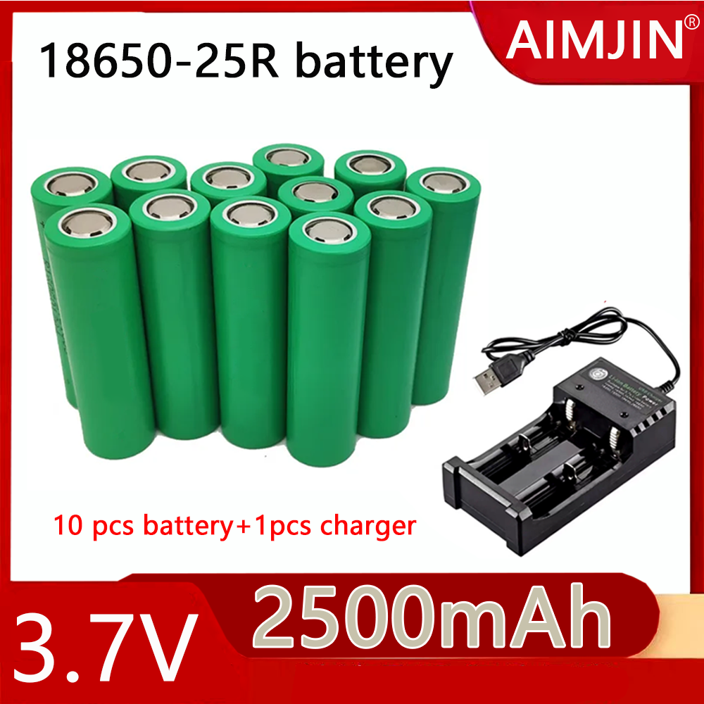 18650 25R 3.7V 2500mAh YENİ Yü - Renewable Energy Technology incelemesi ve fiyatı