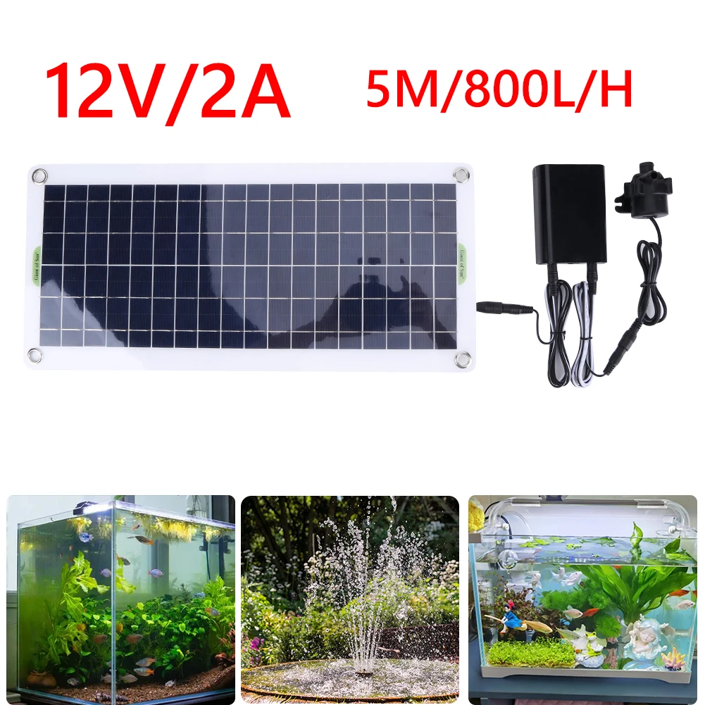 30W 800L/H DC 18V Düşük Gürült - Solar Panel Monocrystalline incelemesi ve fiyatı