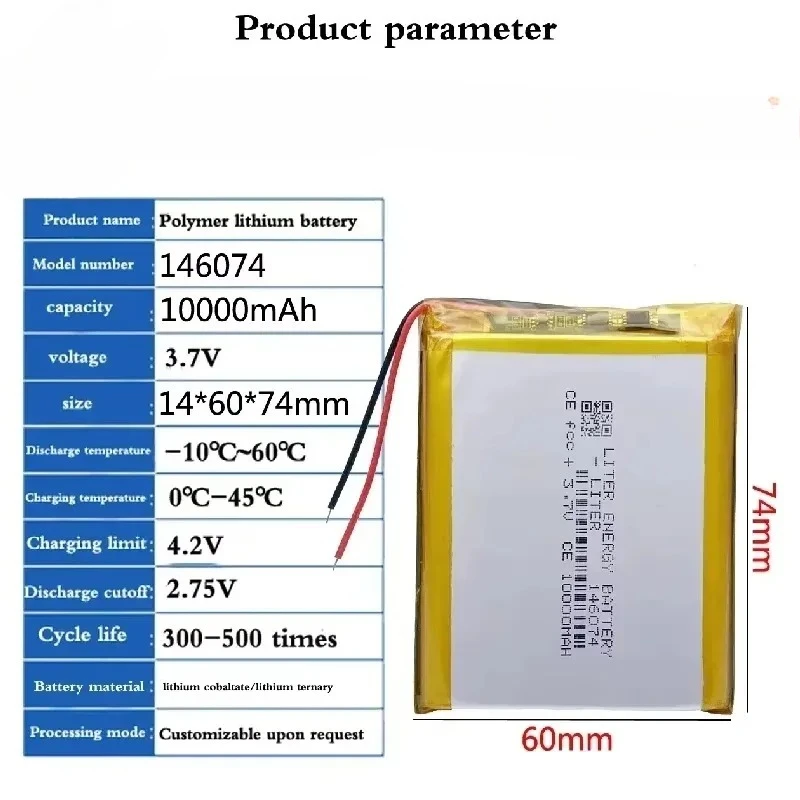100% Yepyeni 146074 3.7 v 1000 - Renewable Energy Technology incelemesi ve fiyatı