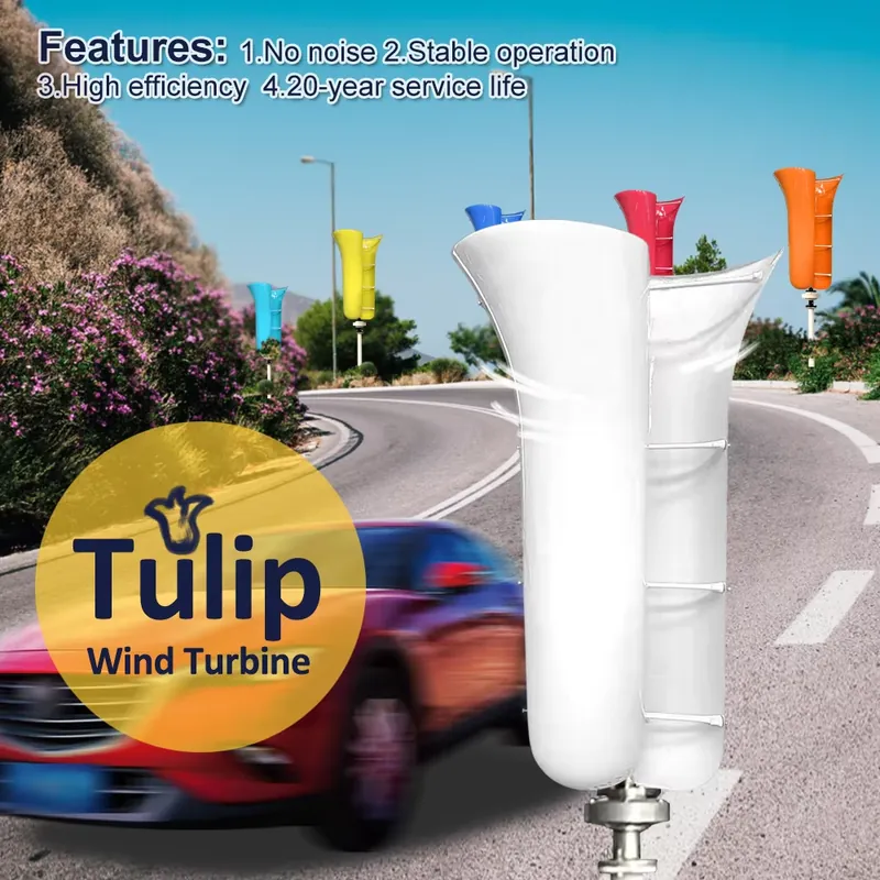 Yeni Gelen Lale Şekilli 800W 1 - Wind Turbine Generator incelemesi ve fiyatı