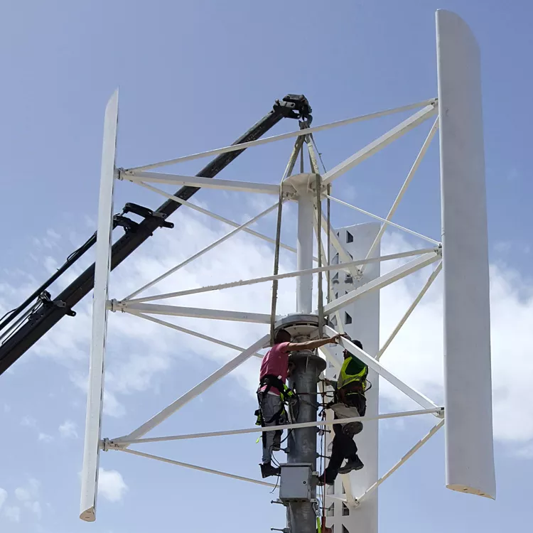 1KW 2KW 48v 96v120V Dikey Ekse - Wind Turbine Generator incelemesi ve fiyatı